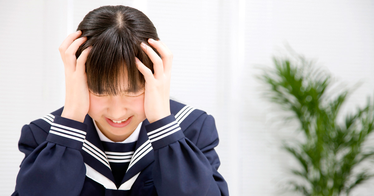 学校 に 行 こう と すると 体調 が 悪く なる